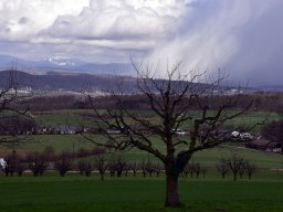 Sturmfront über dem Dinkelberg